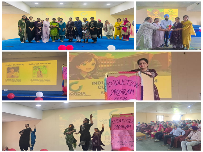 The new session (2025-2026) at Cordia Group of Educational Institutes is off to a fantastic start with the Induction Program cum Talent Hunt!