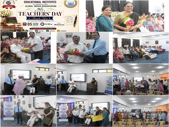 CELEBRATED TEACHERS' DAY AT CGEI & URPS, SANHOL